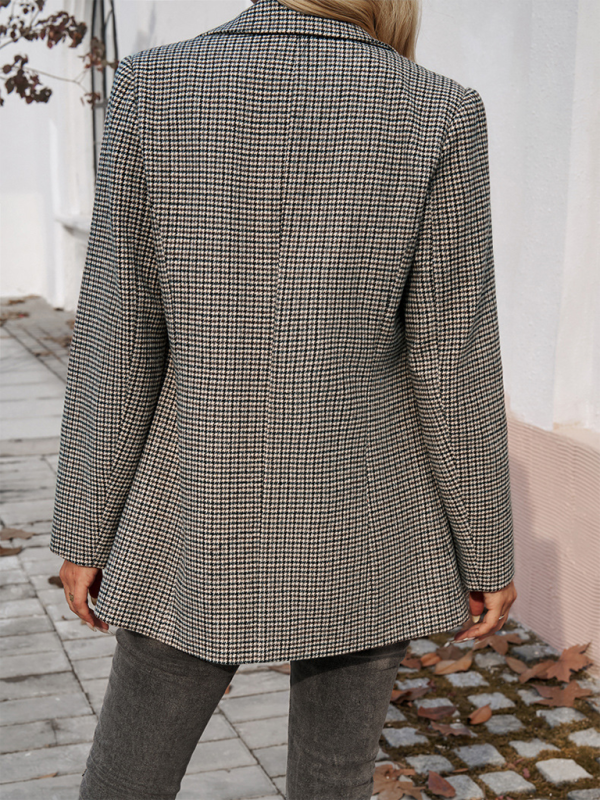 Women's Professional Lapel Blazer - Office Business Jacket Outerwear