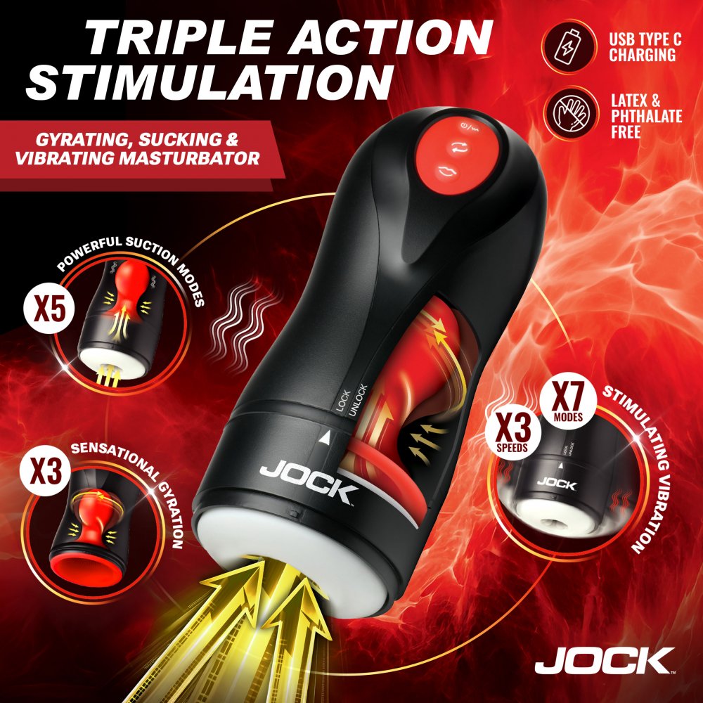 JOCK Gyroblast Rechargeable Masturbator