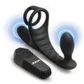 JOCK Triple Rush Vibrating C-Ring and Anal Plug