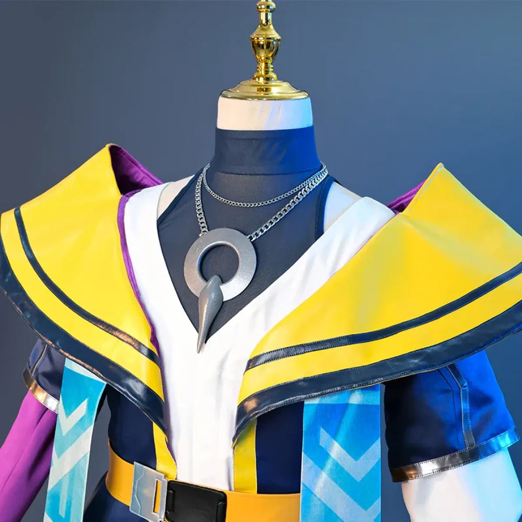LOL Heartsteel Aphelios Cosplay Outfit - Complete Set with Mask
