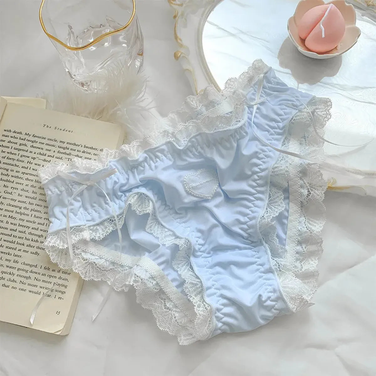 Lolita Lace Heart Panties