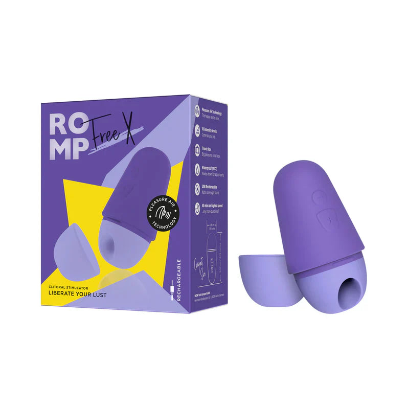 ROMP Free X Clitoral Vibrator - Purple