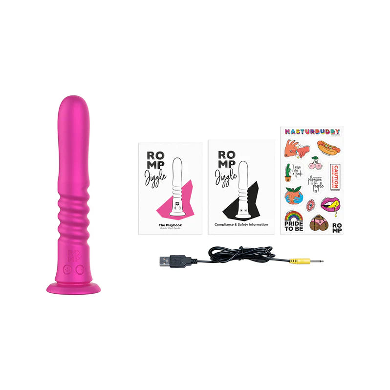 ROMP Jiggle Thrusting Dildo Vibrator