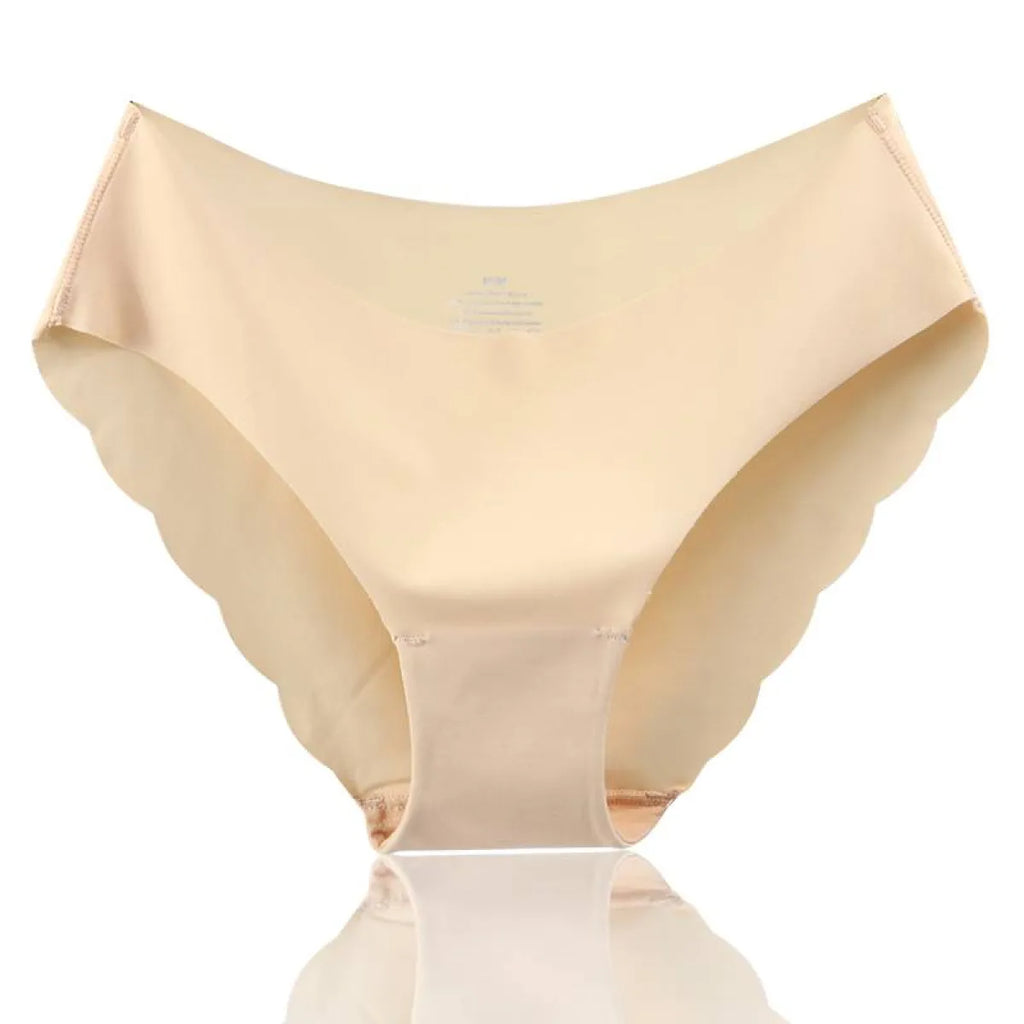 Low-Rise Seamless Panties Set - 3 Pcs