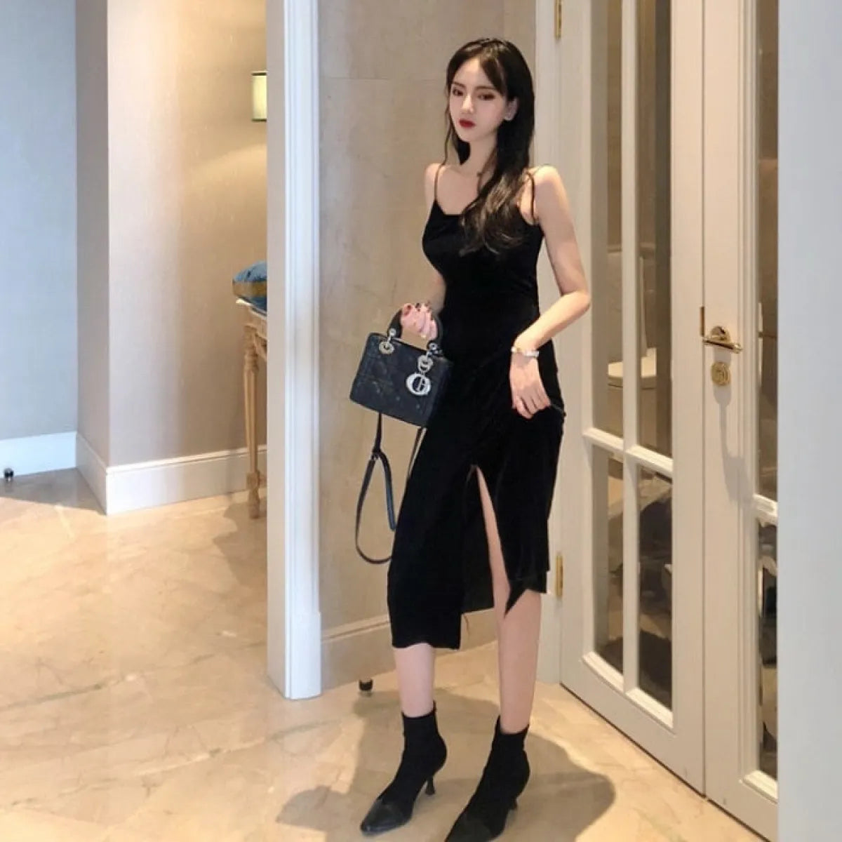 Sexy Bodycon Dress In Vintage Style