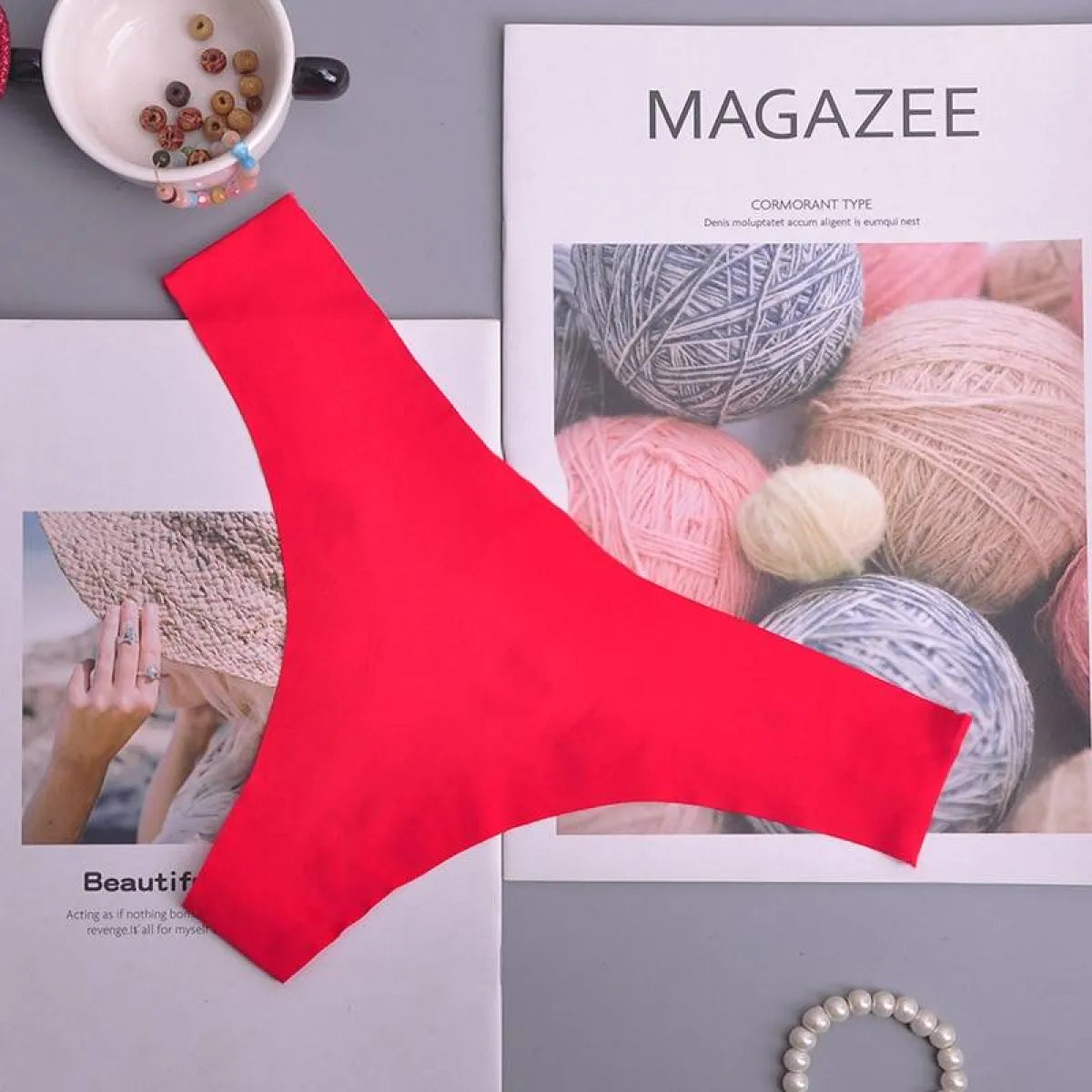 Silk Sexy Thongs for Women