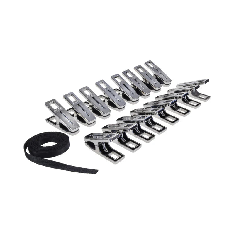 Edge Body Zipper Clothes Pins – Adjustable Sensory Sensation Set