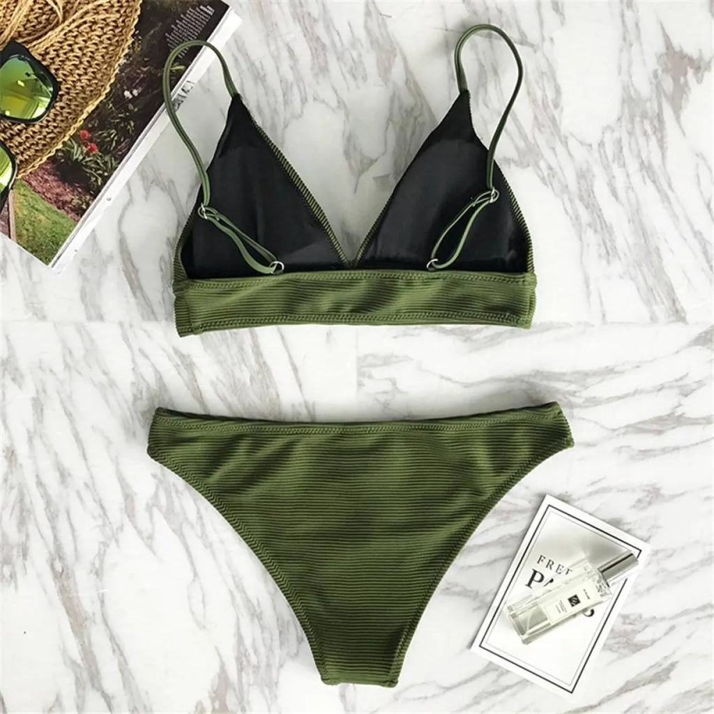 Solid Women's Bikini