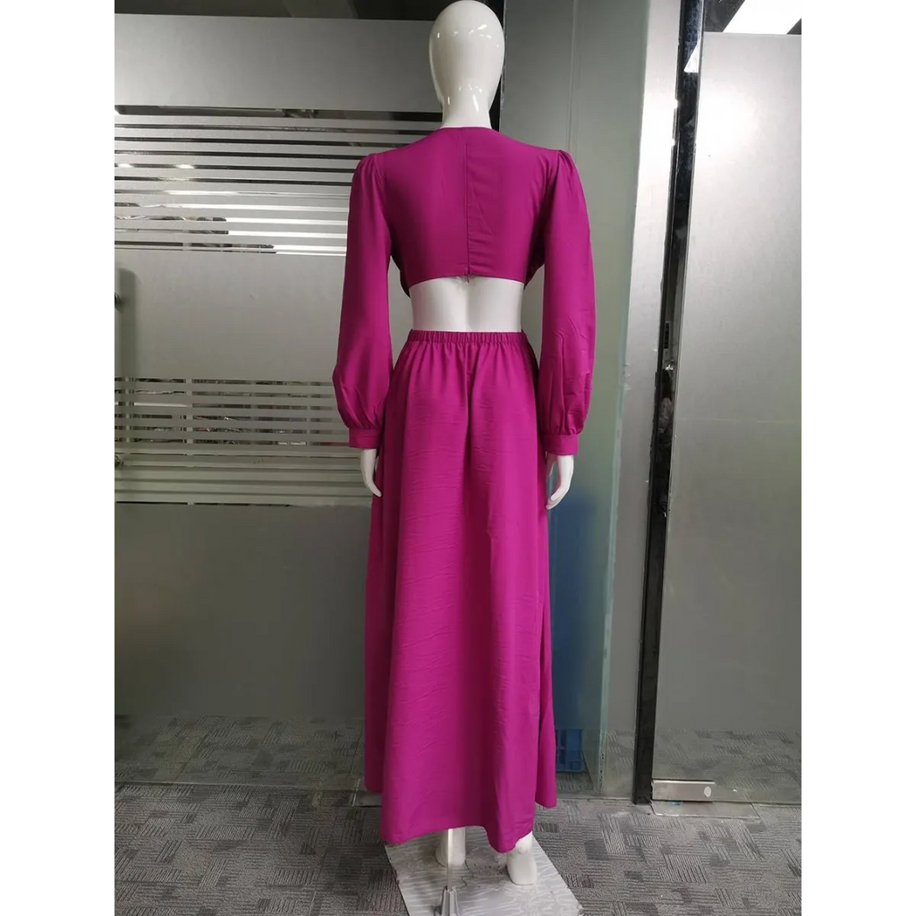 Stylish Wrap Dress With Tie Waist