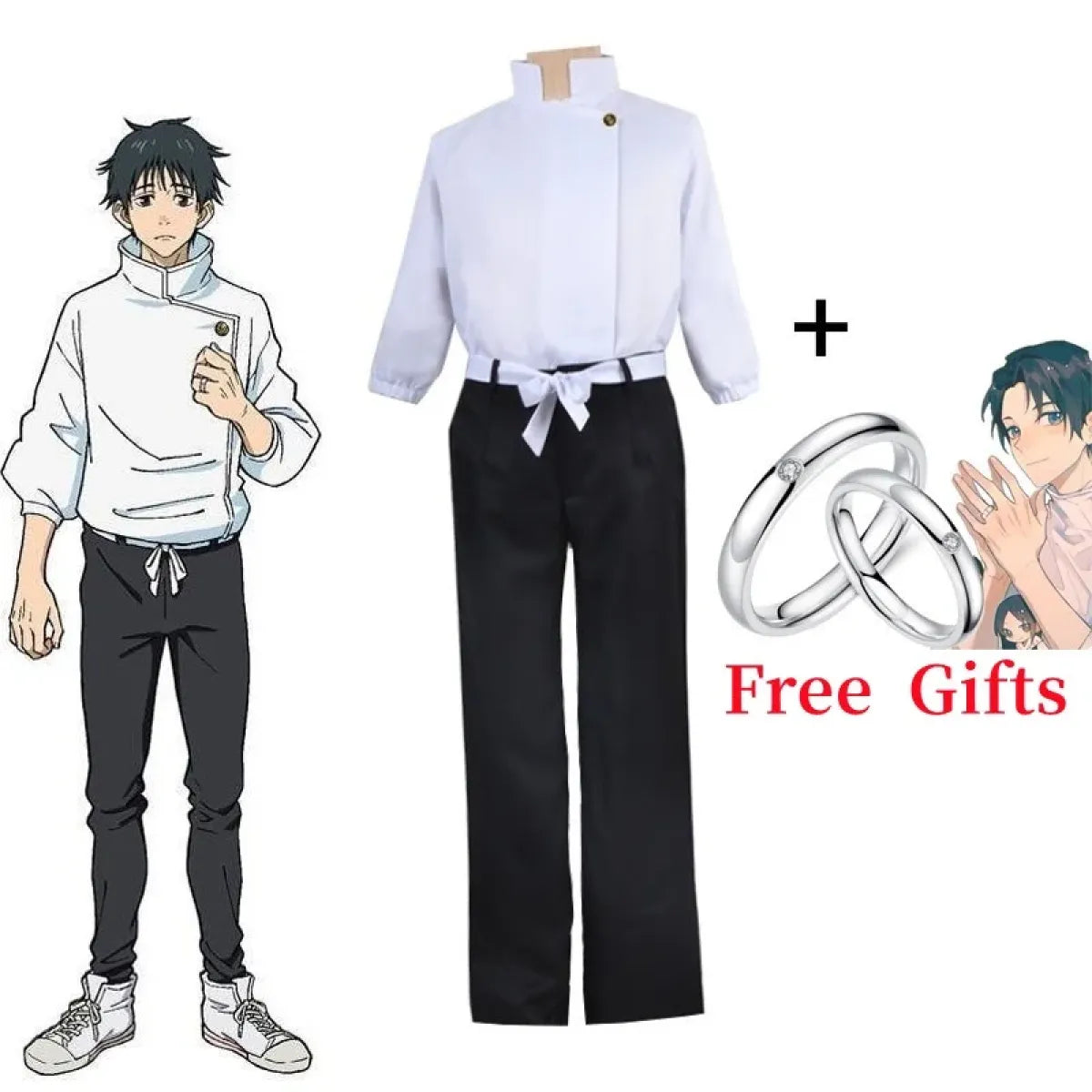 Jujutsu Kaisen Yuta Okkotsu Cosplay Costume